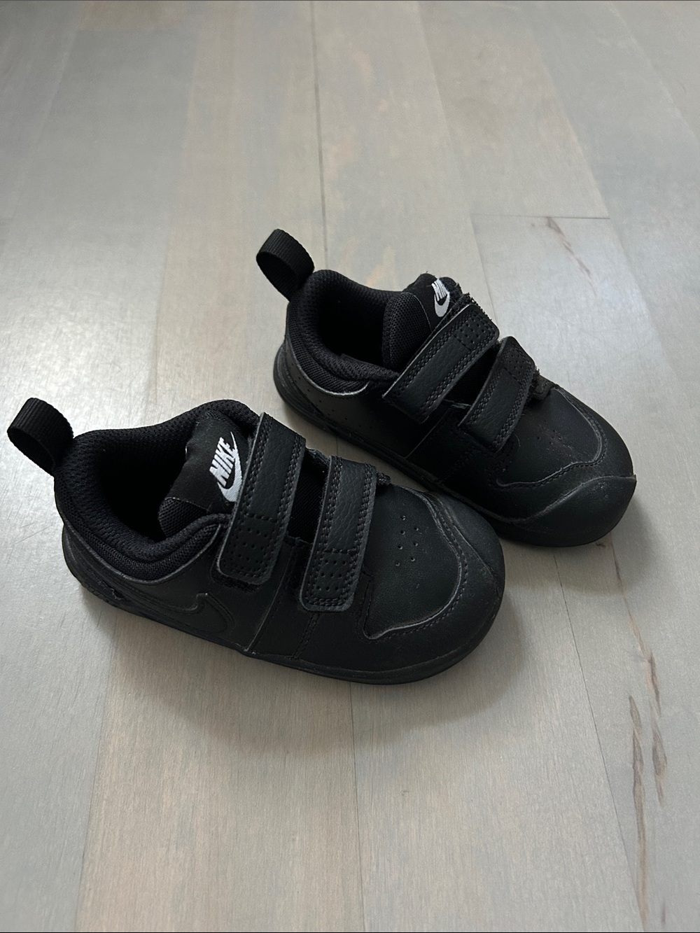 Nike Kids' Black Velcro Sneakers - 7C